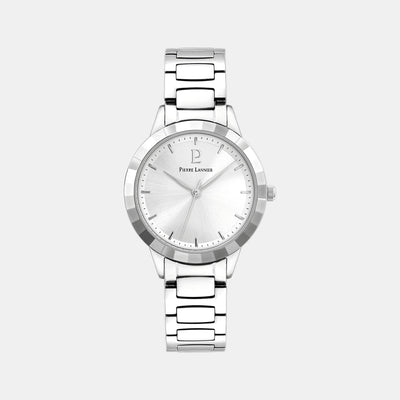 Galiera Women Quartz Silver Dial Analog Stainless Steel Watch 002H621