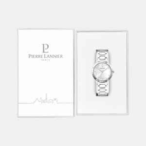 Galiera Women Quartz Silver Dial Analog Stainless Steel Watch 002H621