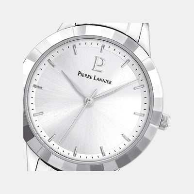 Galiera Women Quartz Silver Dial Analog Stainless Steel Watch 002H621