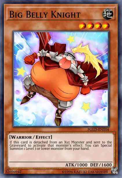Big Belly Knight - PGLD-EN004 - Gold Secret Rare - Unlimited