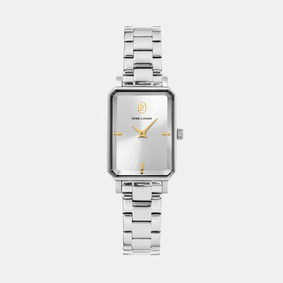Ariane Women Quartz Silver Dial Analog Stainless Steel Watch 005P621
