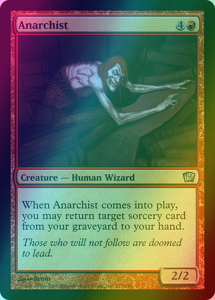 Anarchist [173x] [Ninth Edition] [Foil]