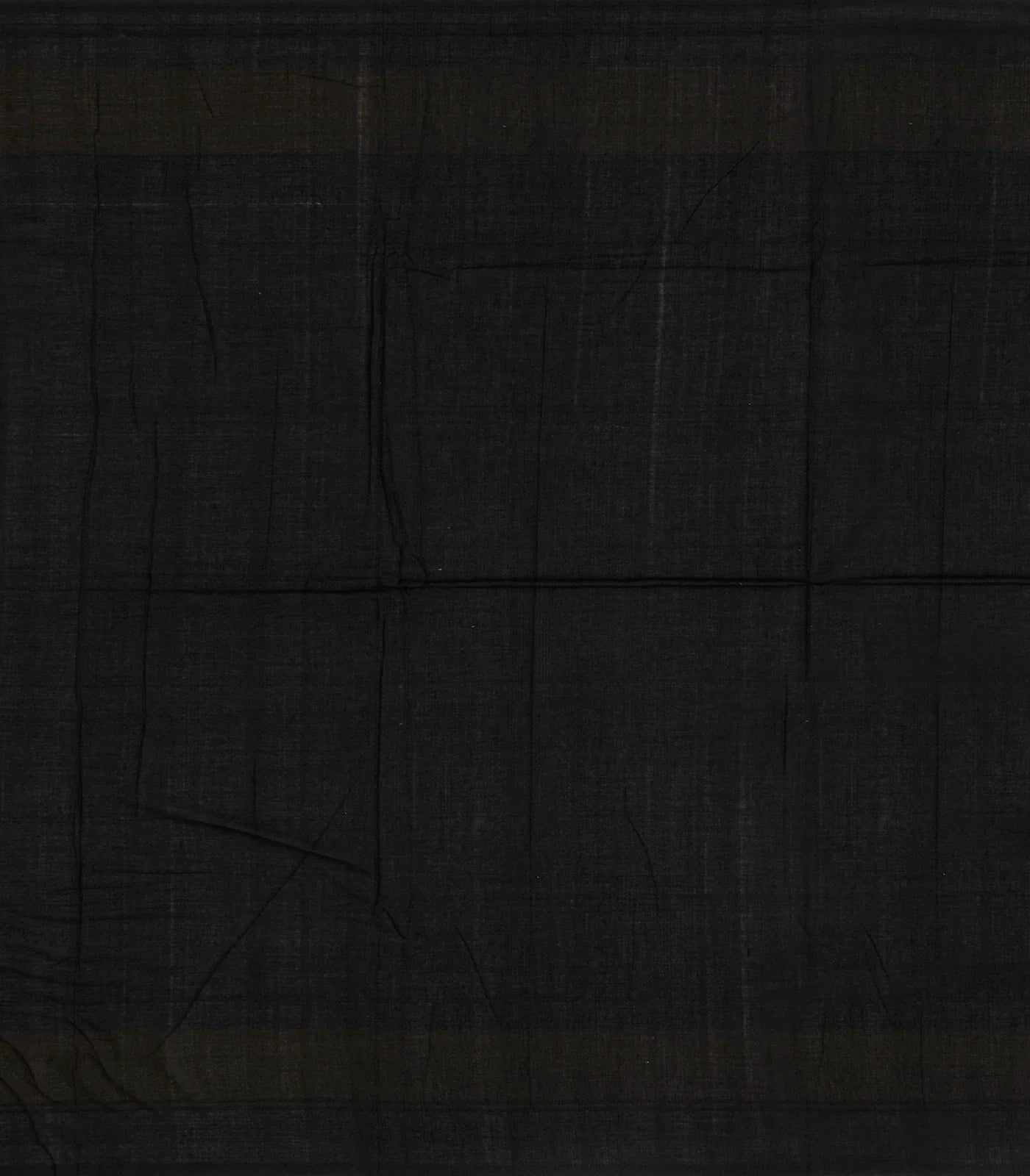 Teal Handloom Orissa Cotton Saree With Tie & Dye Stripes