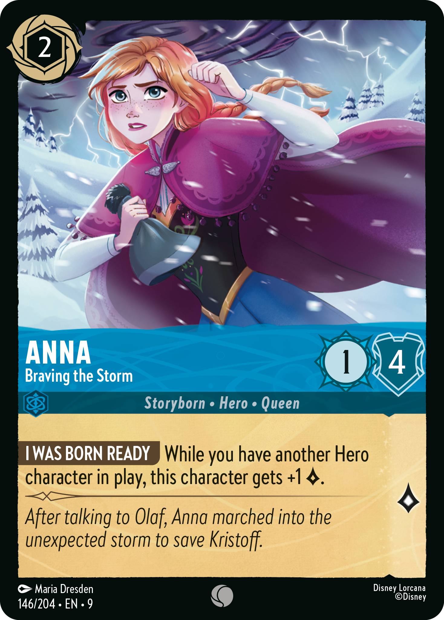 Anna - Braving the Storm - 146/204 [Fabled] [Non-Foil]