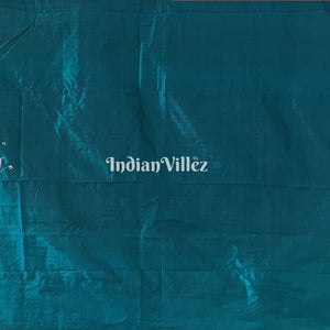 Orange Rama Green Doli Barat Design Pattachitra Saree