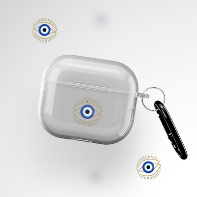 Evil Eye Clear Airpods Pro 2 Case Covers