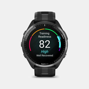 Forerunner 965 Men Automatic Carbon Grey Digital Silicone Watch  010-02809-10