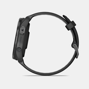 Forerunner 965 Men Automatic Carbon Grey Digital Silicone Watch  010-02809-10