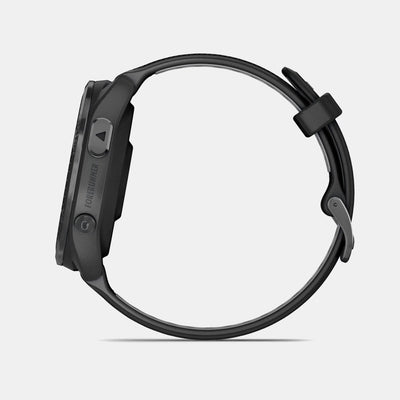 Forerunner 965 Men Automatic Carbon Grey Digital Silicone Watch  010-02809-10