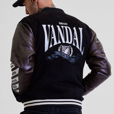 Legends Vandal Black Varsity Jacket