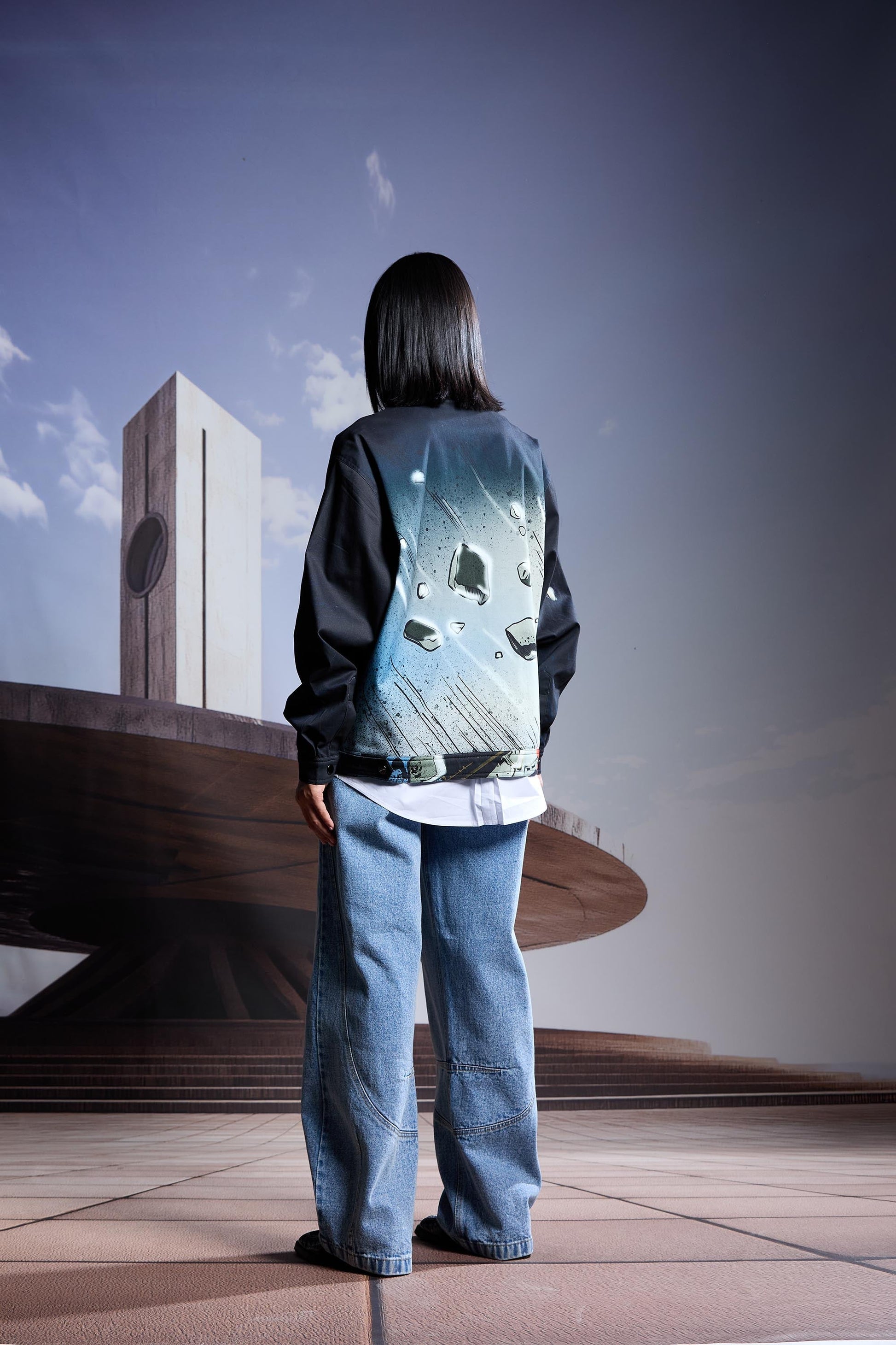 'ECHO FLARE' SHACKET