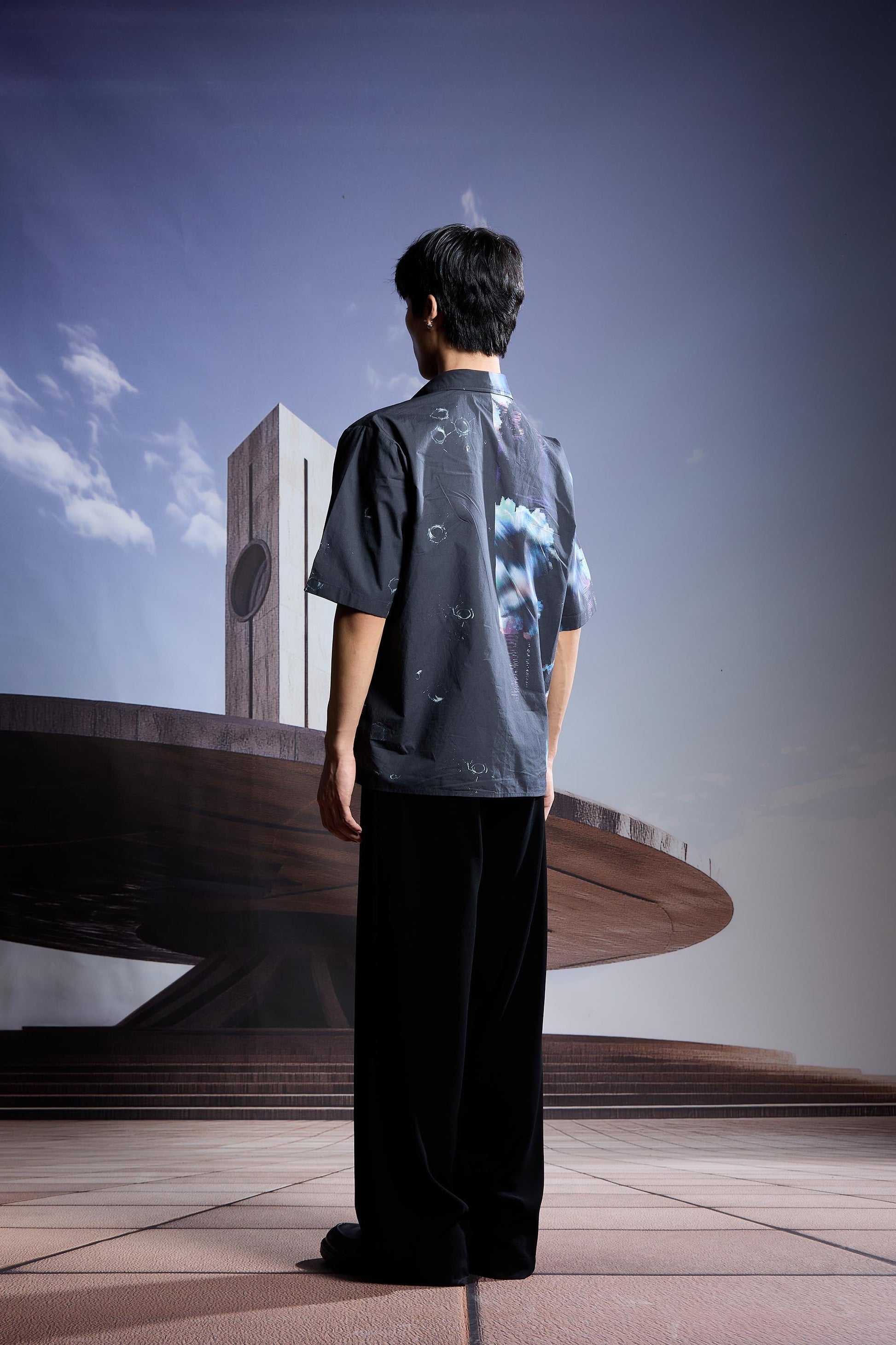 'SHELL CROSS' SHIRT