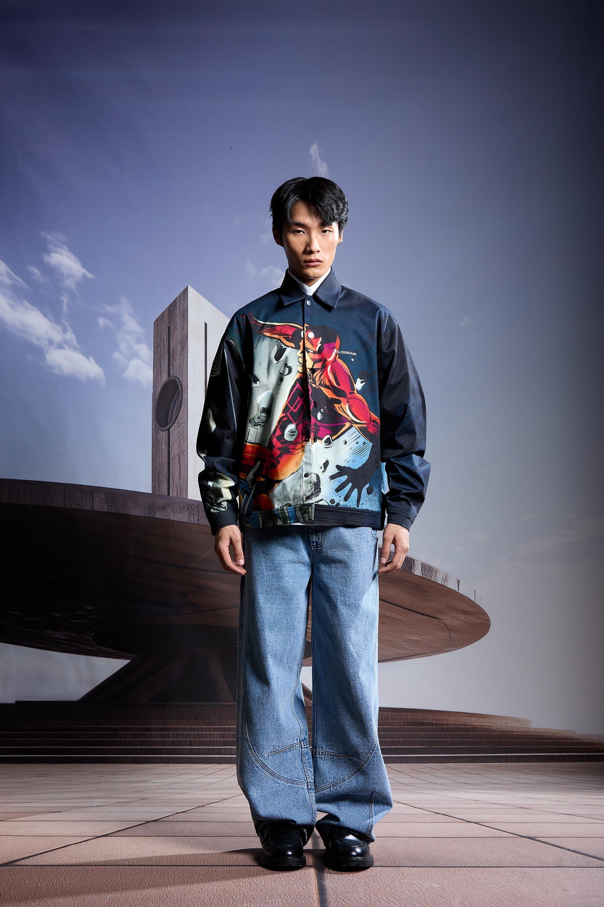 'ECHO FLARE' SHACKET