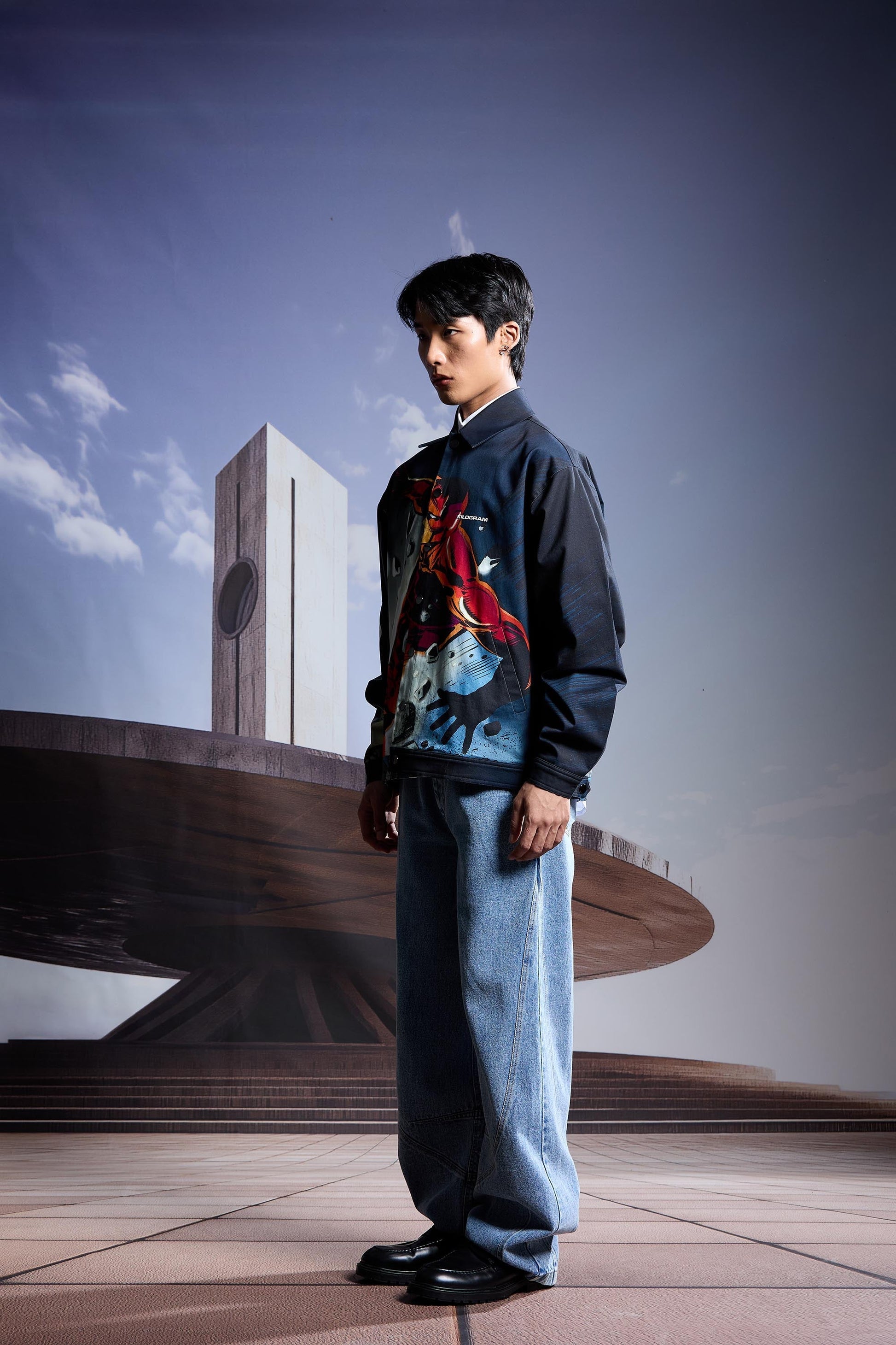 'ECHO FLARE' SHACKET