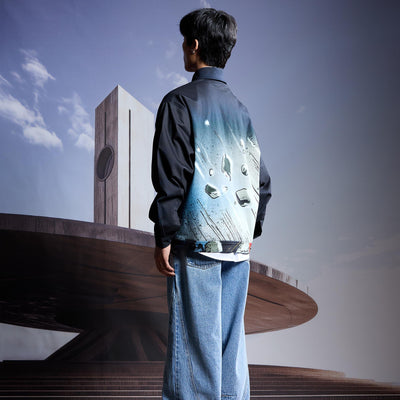 'ECHO FLARE' SHACKET