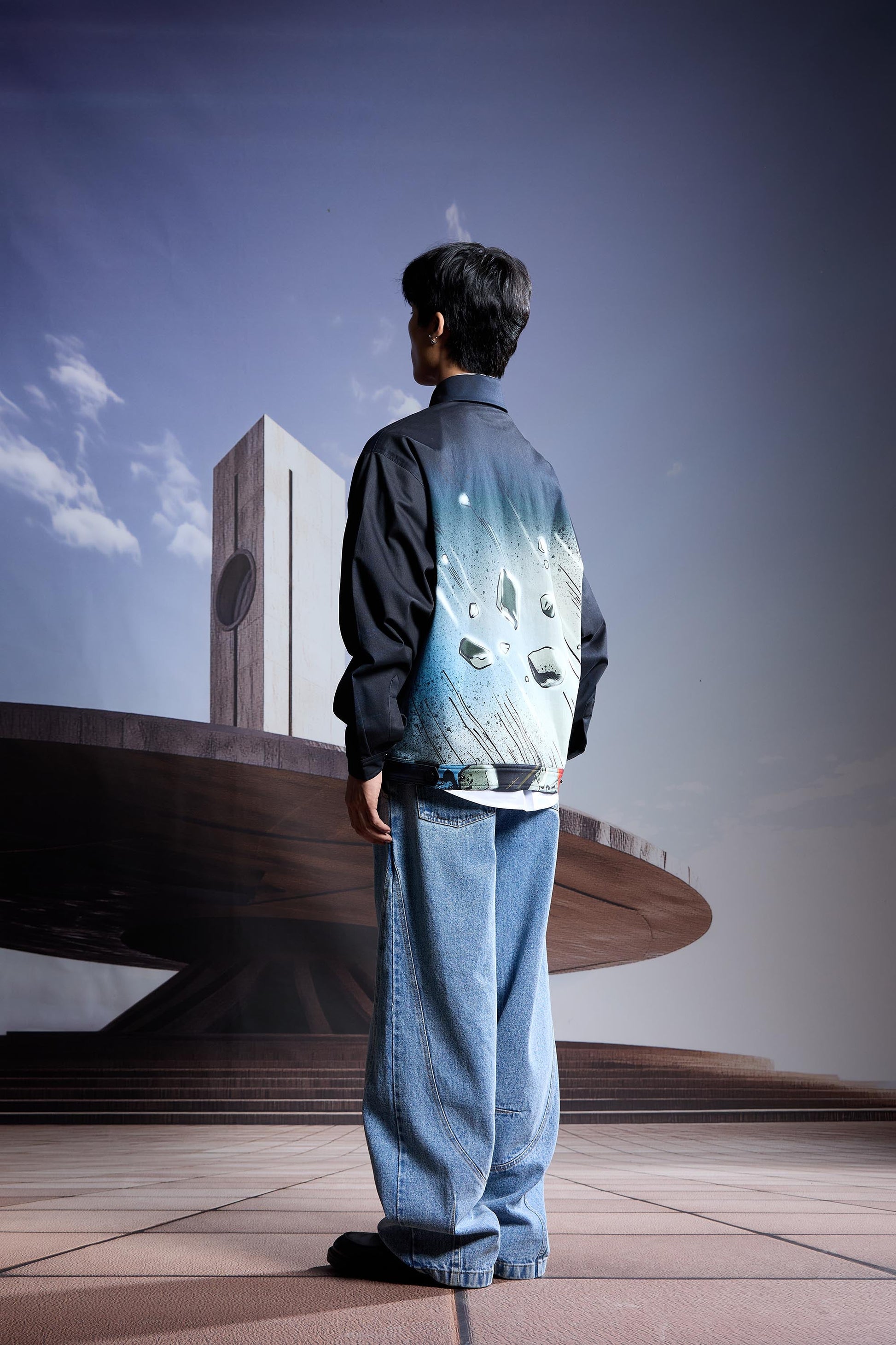 'ECHO FLARE' SHACKET