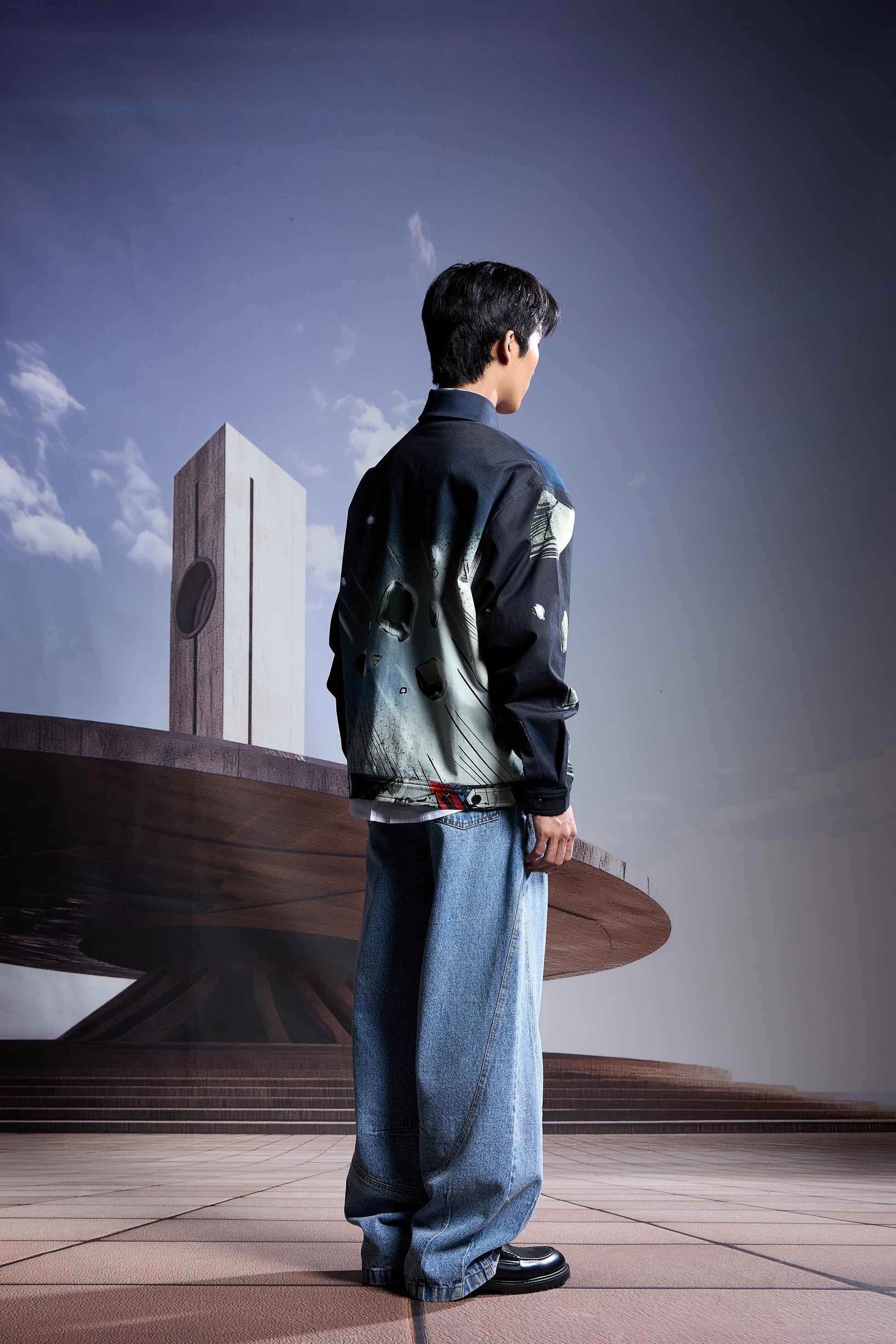 'ECHO FLARE' SHACKET