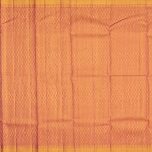 Gold Handloom Kanchipuram Tissue Silk Saree With Diamond Motifs