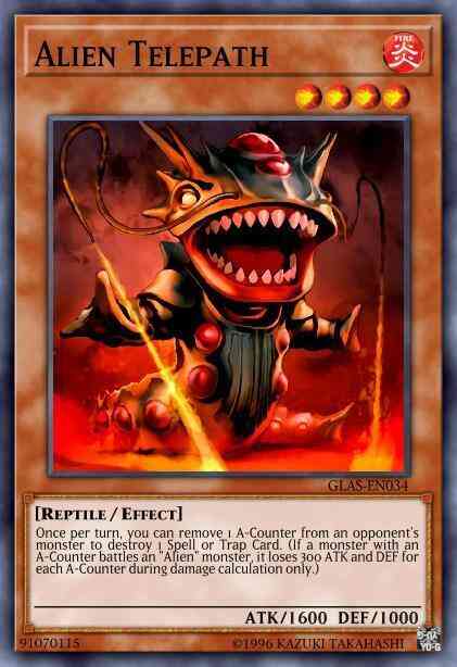 Alien Telepath - GLAS-EN034 - Rare - Unlimited