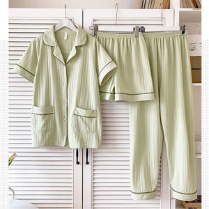Paula 3 Pc Set Cotton Nightsuits