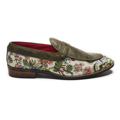 Bageecha Loafers Men – Olive