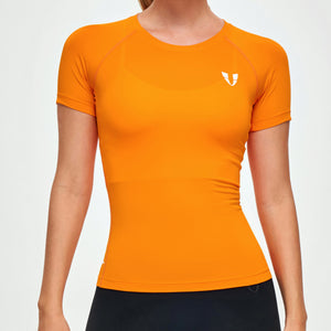 Basic Athletic T-shirt - Orange