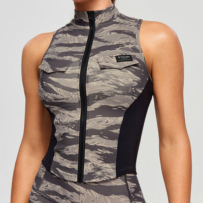 Army Abs Tank - Tiger Stripe Camo