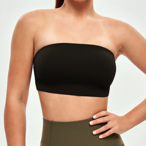 Strapless Sports Bra - Black