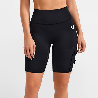 Active Cargo Shorts - Black