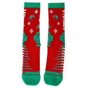 Firm abs Christmas Stockings - Red