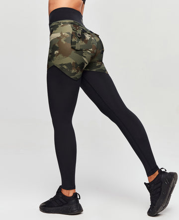 Abstract Camo and Black