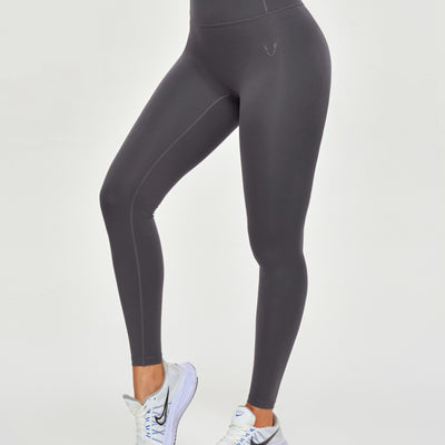Seamless Scrunch Butt Leggings - Gray