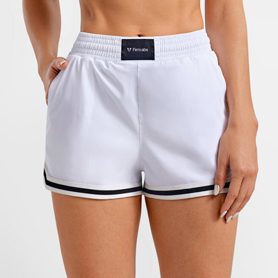 Firmabs Vivid Flow Shorts - White