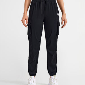 Cargo Pocket Joggers - Black