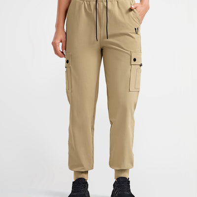 Cargo Pocket Moto leggings - Khaki