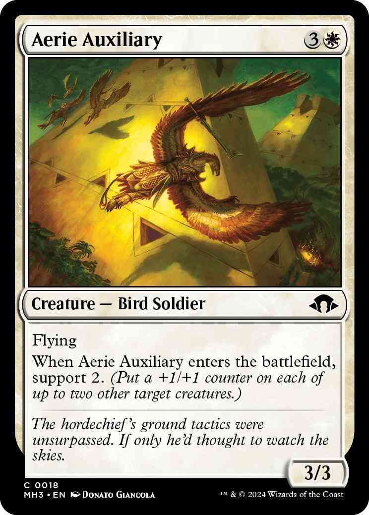 Aerie Auxiliary [18] [Modern Horizons 3] [Non-Foil]