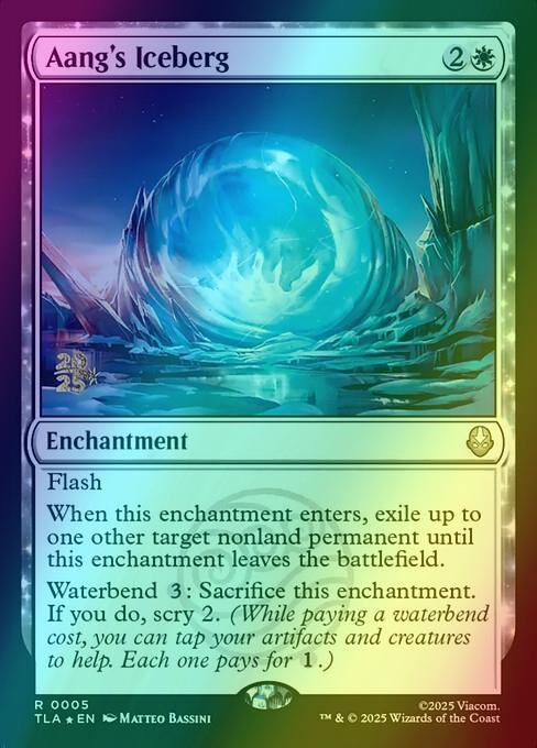 Aang's Iceberg [5s] [Prerelease] [Avatar: The Last Airbender: Promos] [Foil]