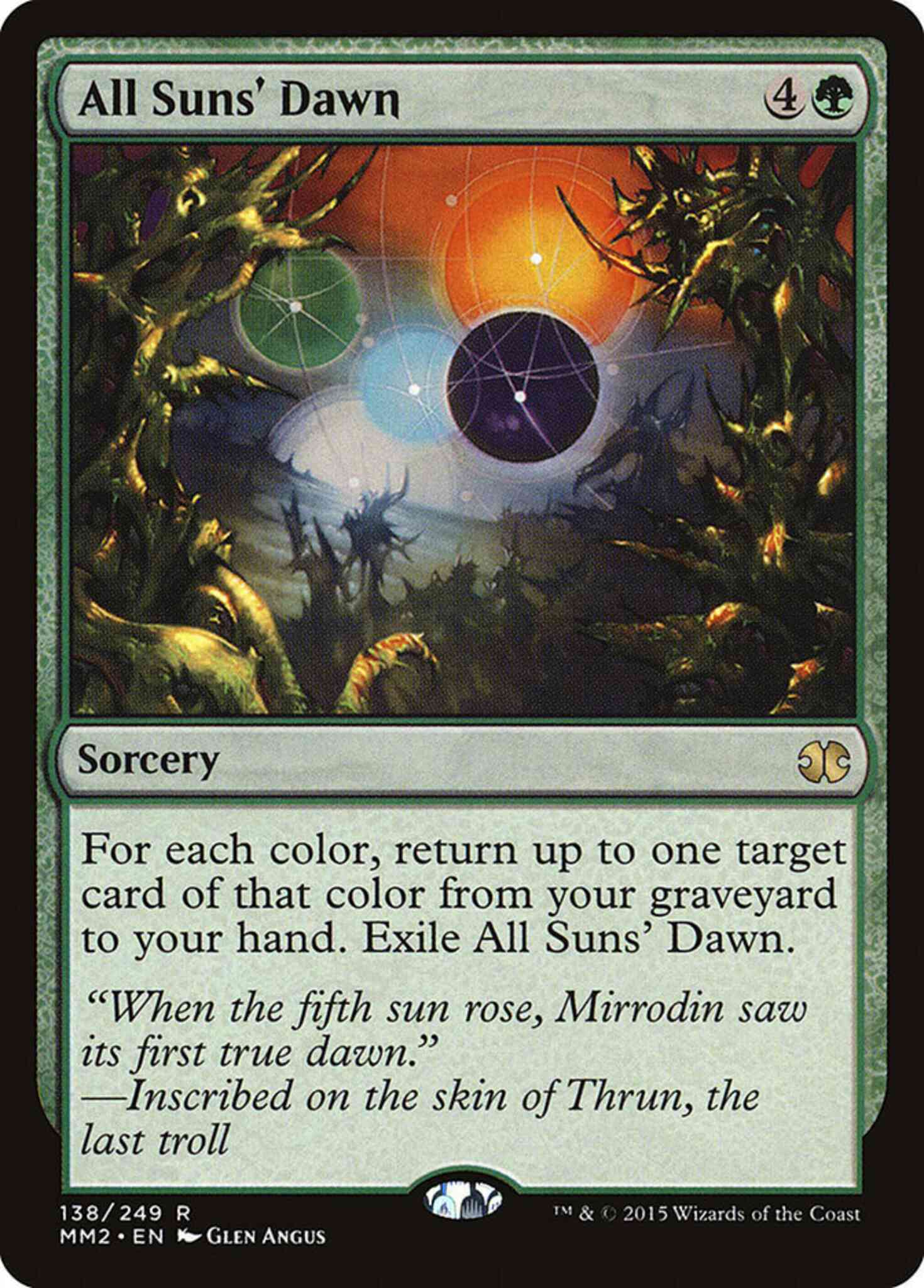 All Suns' Dawn [138] [Modern Masters 2015] [Non-Foil]