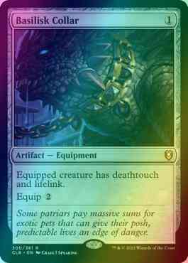 Basilisk Collar [300] [Commander Legends: Battle for Baldur's Gate] [Foil]