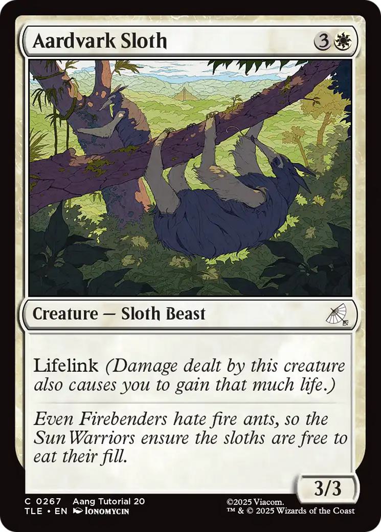 Aardvark Sloth [267] [Avatar: The Last Airbender Eternal] [Non-Foil]