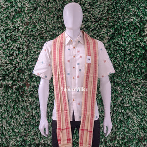 Premium Handwoven Cotton Uttariya for Men