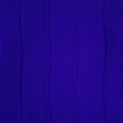 Violet Mysore Crepe Silk Saree With Mango Motif Border