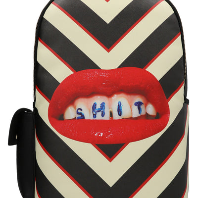 Seletti Regimeenta Shit Seenta X Toiletpaper Backpack