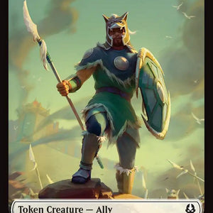 Ally Token (05) // Soldier Token (02) [TLA/TLE Set Symbol] [Avatar: The Last Airbender: Tokens] [Non-Foil]
