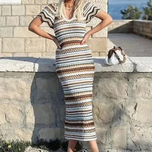 Siya Luxe Soft Knit Holiday Dress