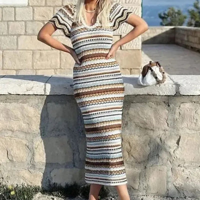 Siya Luxe Soft Knit Holiday Dress