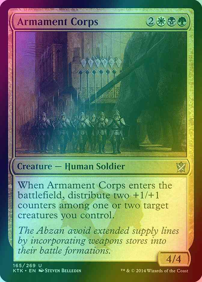 Armament Corps [165] [Khans Of Tarkir] [Foil]