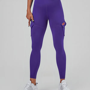 Solo Cargo Leggings - Deep Violet