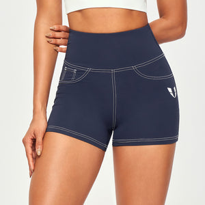 Cargo Short Shorts - Navy Blue
