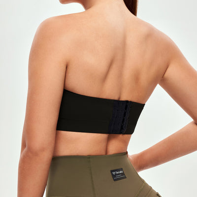Strapless Sports Bra - Black
